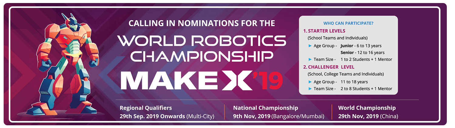 MakeX International Robotics Competition 2019